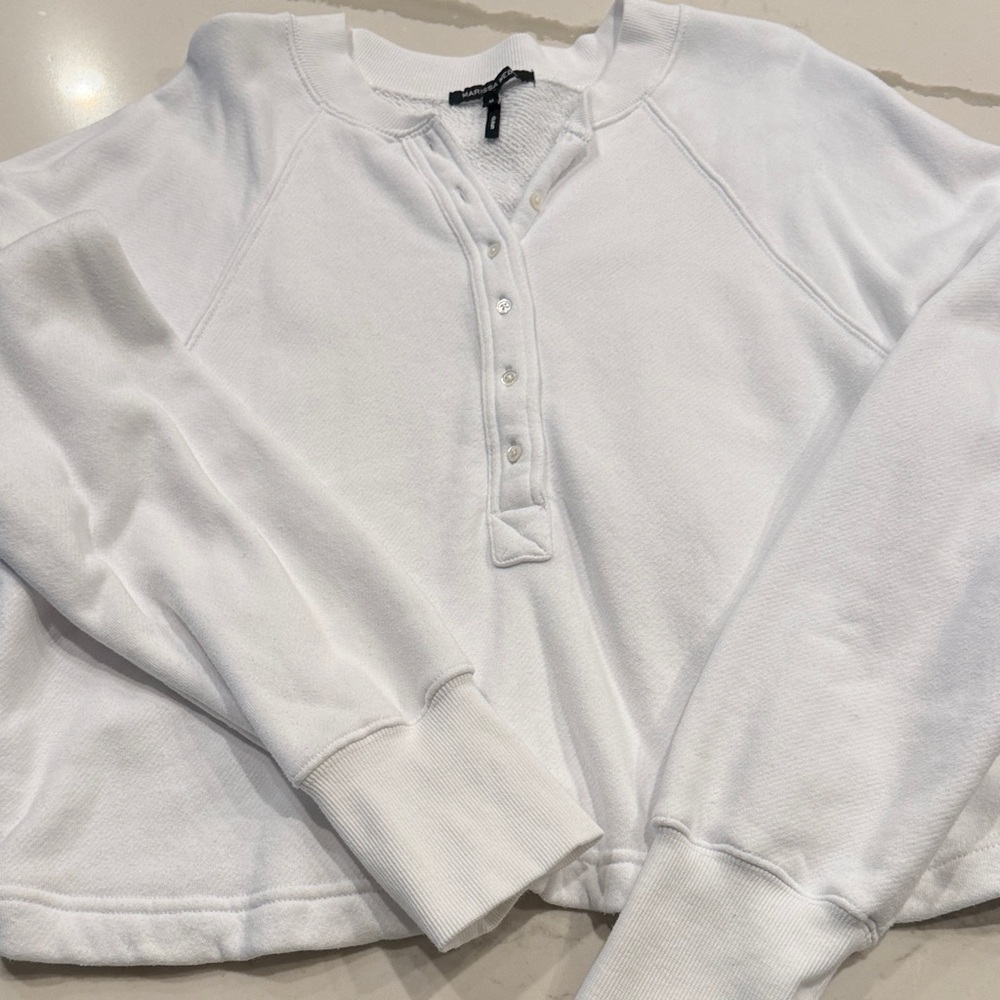 Marissa Webb White Crewneck Sweater